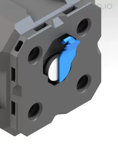 Fix Point Hole Magnet Holder