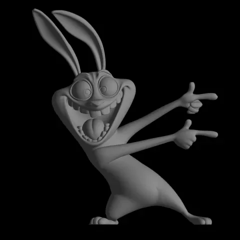 crazy rabbit figure - BiLeN MeSH SToRe