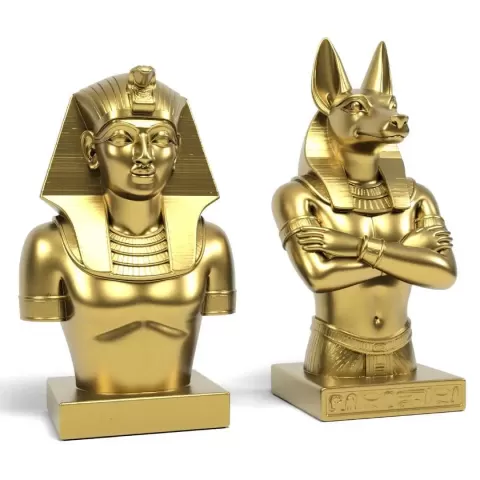Egyptian figurines - 3D Everything