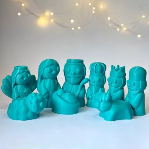 Christmas Crib Set - Pawprints