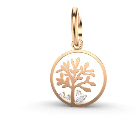 Tree Ear Hoops - Christina3d