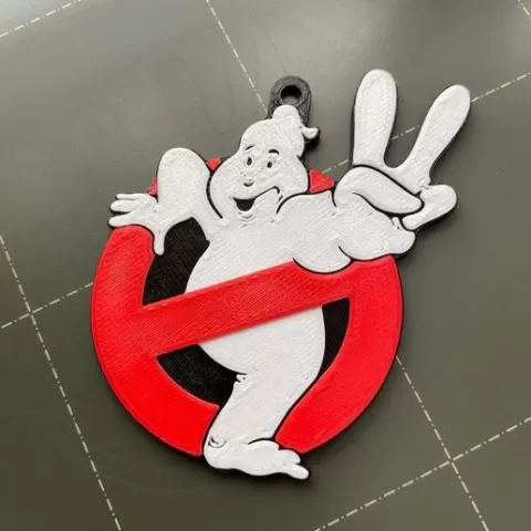 Ghostbusters 2 Logo Keychain