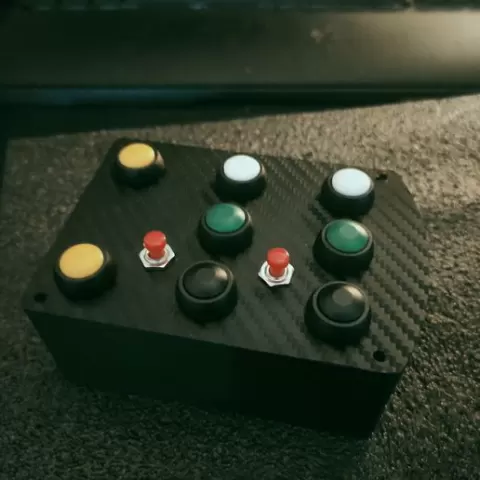 Small DIY Button Box USB