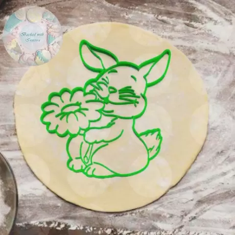 rabbit cookie cutter