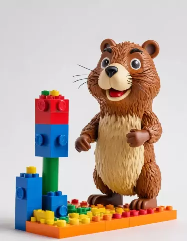 CUTE BEAVER TOY - Pukaty