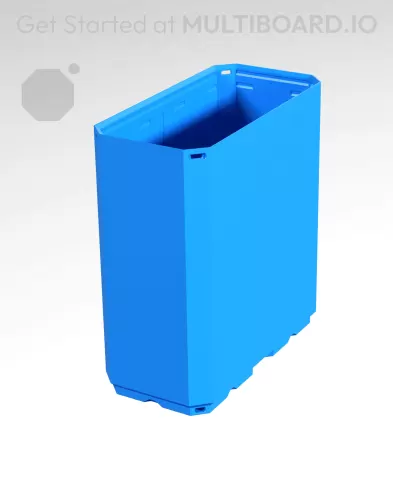 1x2x2 CU - Simple Walls - Multibin Shell