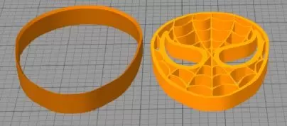 Spiderman cookie cutter