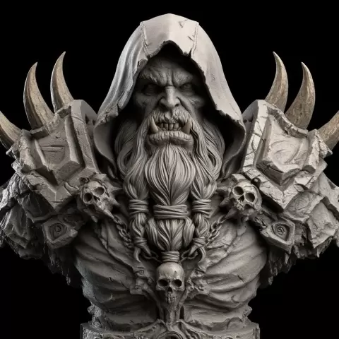 Gul‘dan bust - PupsikMOSMZG