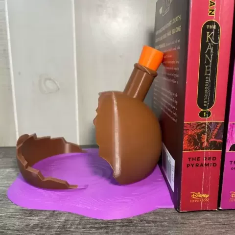 Destroyed Potion Bookend - Brittiany Lake