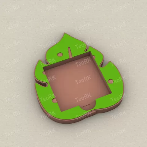 Post-It, Sticky Note Holder Monstera Leaf - TeoRk