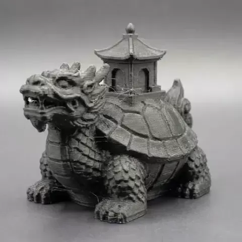 Estátua de inspiração chinesa – Escultura decorativa - ALEMAO3D