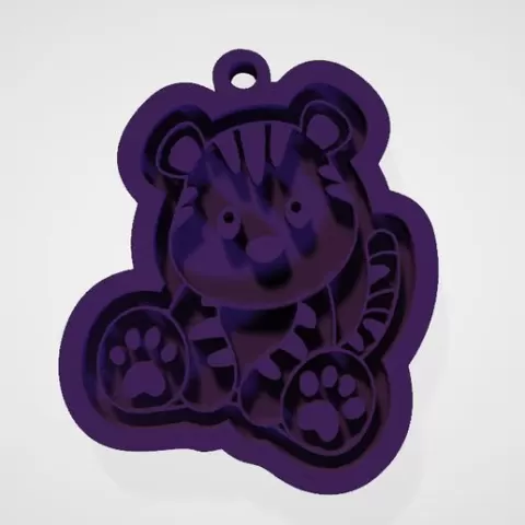 Savane "Tiger" key ring