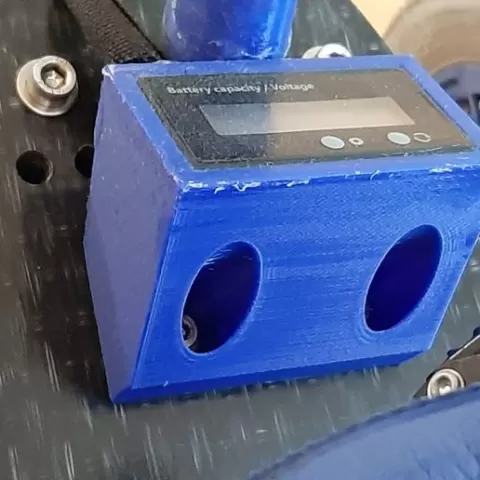 Voltmeter mounting bracket / voltmeter box