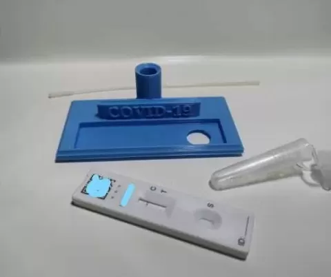 Lateral Flow Test Holder