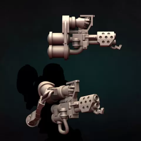 Harness-mounted Flamethrower by Luis