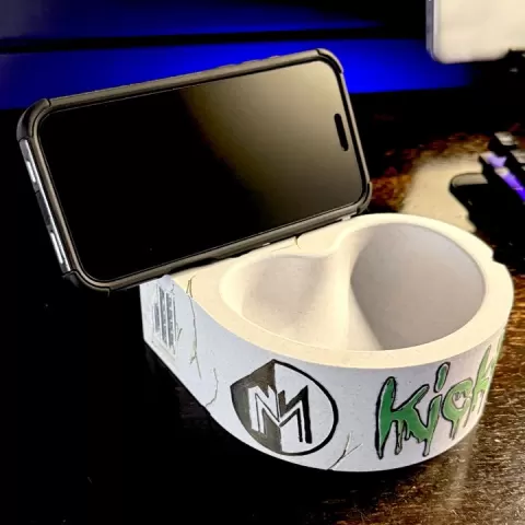 KickFlip Abandoned Pool - Pocket Drop/Phone Stand/Magnetic Fidget Holder & Hidden Stash Spot by MZMDigitalDesign