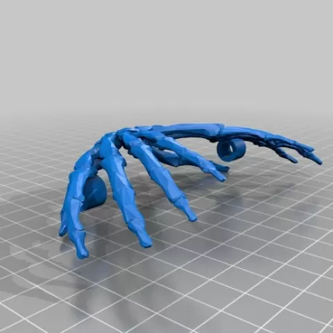 Skeleton Hand Hair Grip