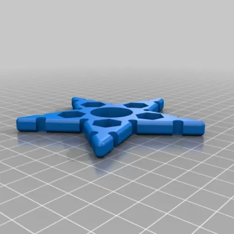 Ninja Star (Snowflake?) Fidget Spinner
