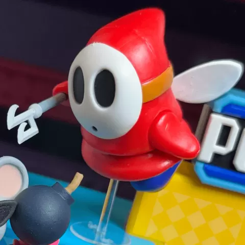 Beezo from SMB2 - Custom bits for WON 2.5 scale