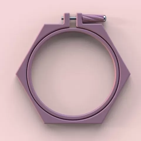 HEXAGONAL EMBROIDERY FASTENER No. 10
