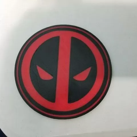 Deadpool Coaster (Dual extrusion)