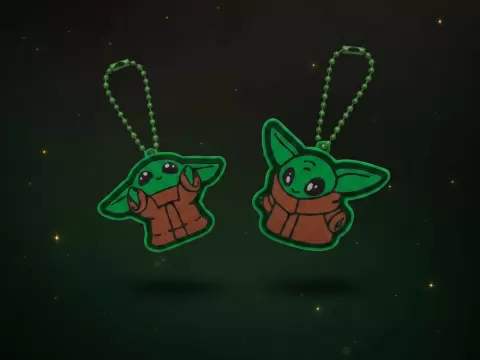 Grogu Fidget Clicker Star Wars Desk Toy