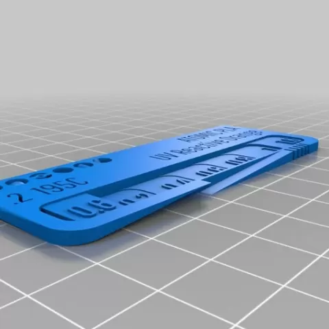 Filament Swatch (ATOMIC uv reactive orange)
