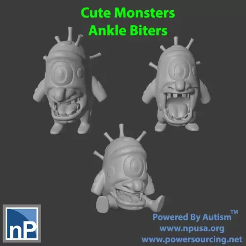 Cute Monsters (Ankle Biters)
