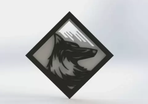 Wolf Head Wall Deco - Toti Skywalker