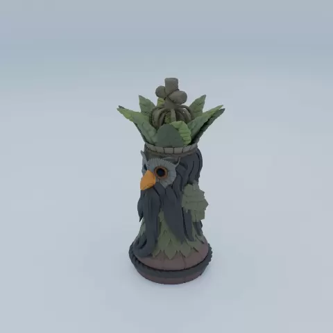 Forest Chess (KING - Owl) - Pandoranium