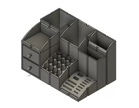 Modular Desk Organizer