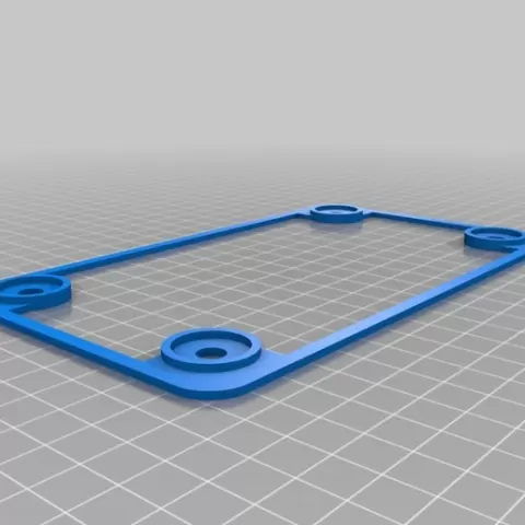 Motorcycle License Plate Frame