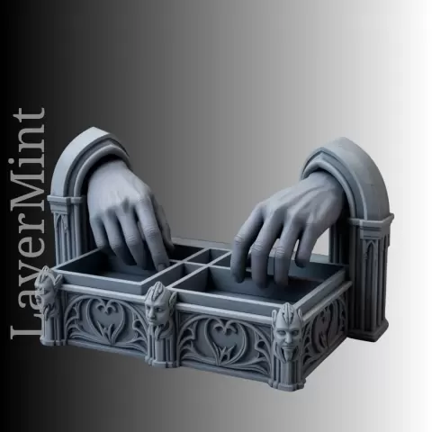 Gothic Hands Organizer