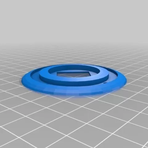 Square hole in a round peg