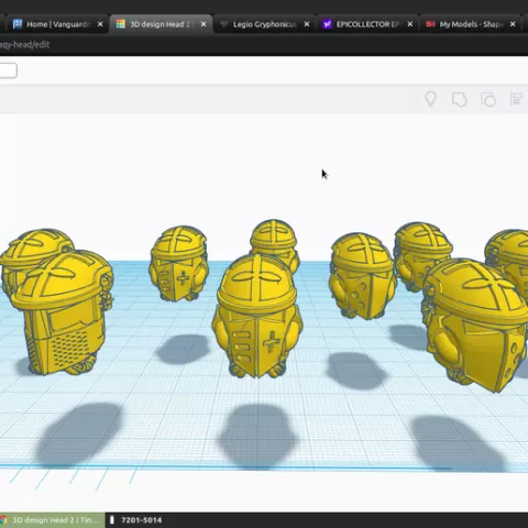 Warlord Heads for updated Torso