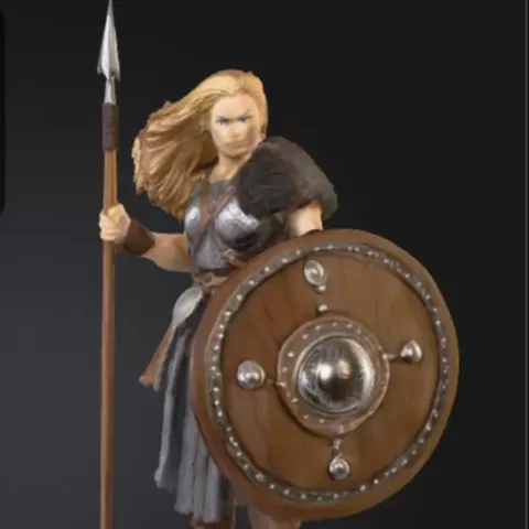 Viking Shield Maiden - OriJynn