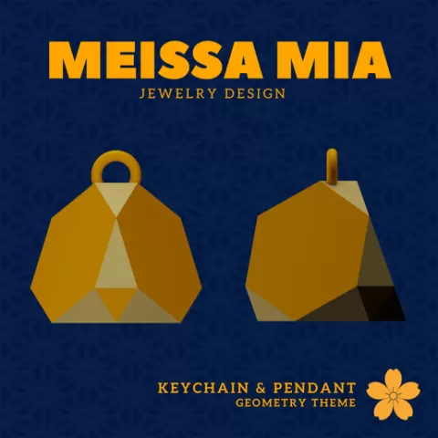 01. Rectified Truncated Tetrahedron Earring – 26. Rectified Archimedean Solids Necklace and Earring -Girl's Fashion Accessories