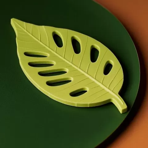 3d Leaf Coaster - Craftitect