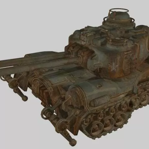 Fallout 4 US Army Tank