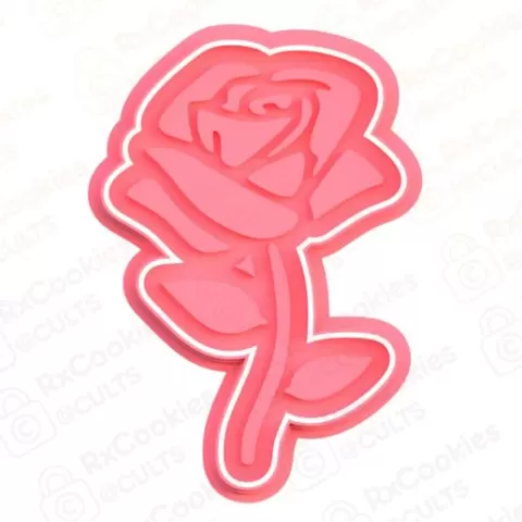 Rose cookie cutter