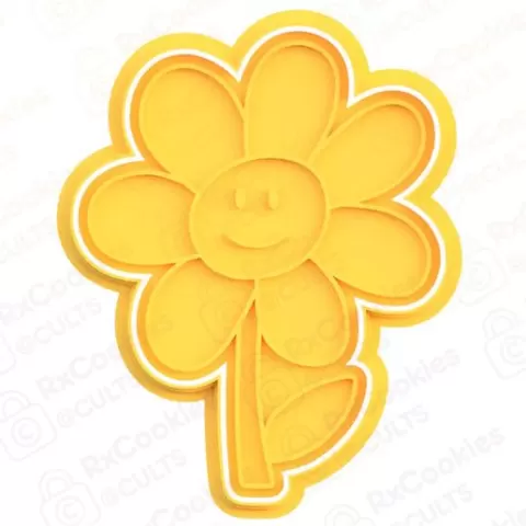 Flower cookie cutter