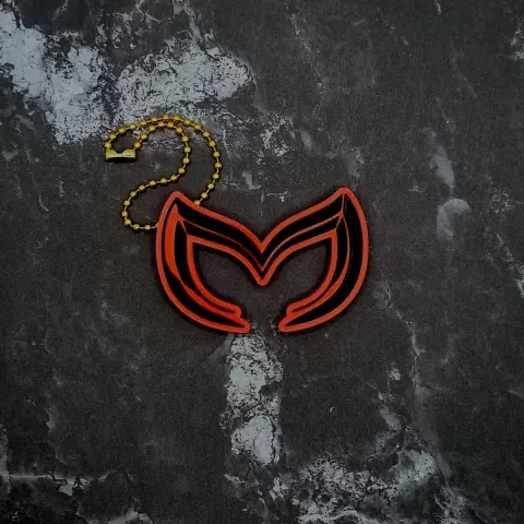 Mazda M Keychain
