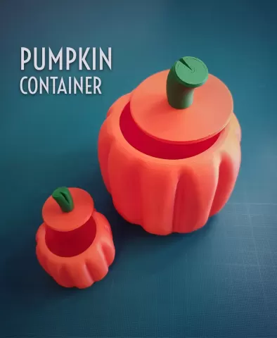 Pumpkin Container || Halloween