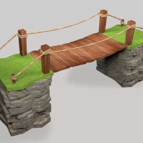 Bridge 3d model & 3dprint