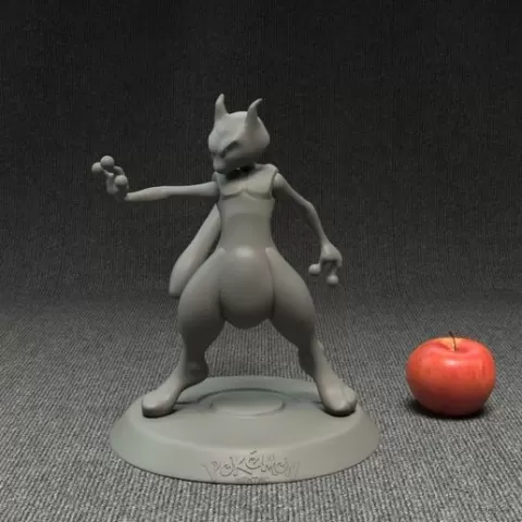 Pokemon MewTwo 3D Print model