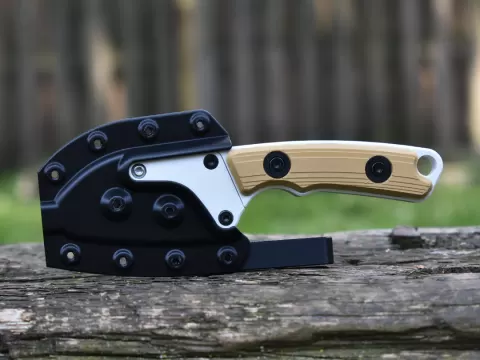EDC utility knife with sheath utility blade v14