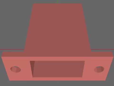 USB Buck Converter Panel Bracket