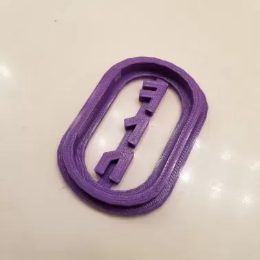 ALU Runic Rune Cookie Cutter