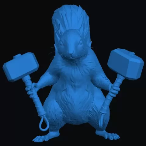 hammer squirrel - B- holder