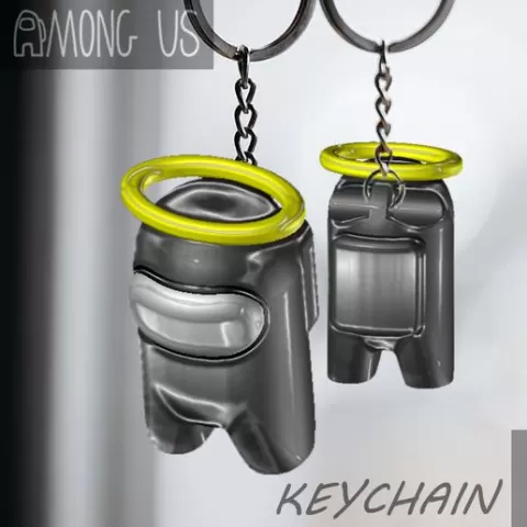AMONG US KEYCHAIN - HALO